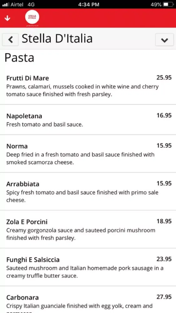 Sergio’s Pizzeria स्क्रीनशॉट