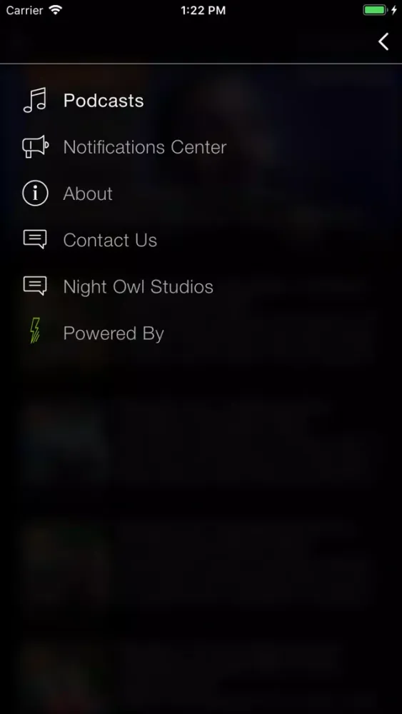 Screenshot di Guerrilla Podcast Network