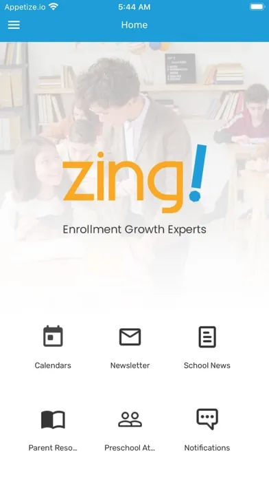 Zing! App स्क्रीनशॉट