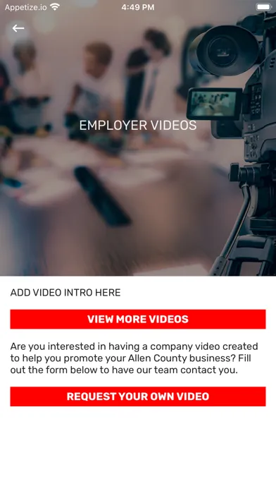 Tangkapan layar OMJ Allen Workforce Hub