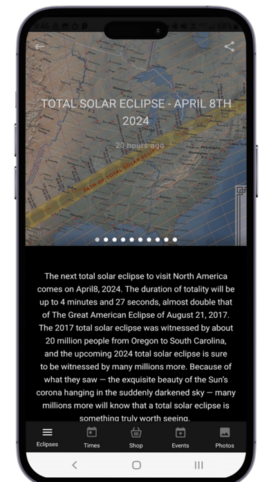 ภาพหน้าจอของ Great American Eclipse