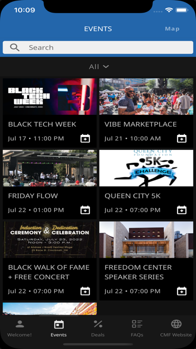 تصاویر Cincinnati Music Festival App