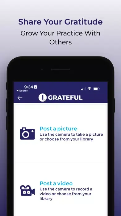 Grateful App Screenshots