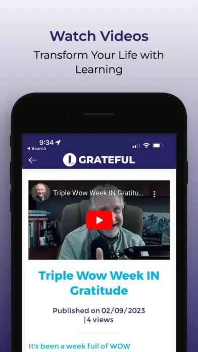 Grateful App Screenshots