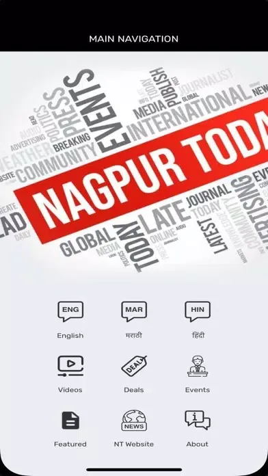 Nagpur Today App Screenshots