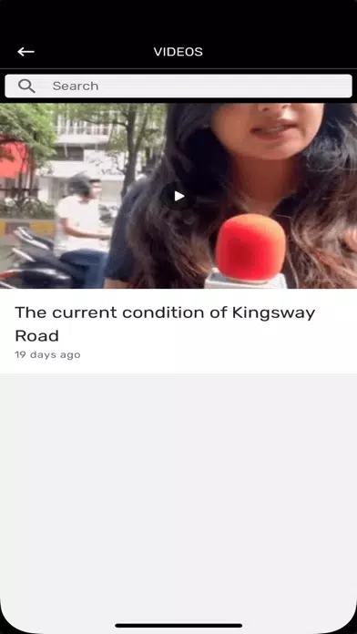 Tangkapan layar Nagpur Today App