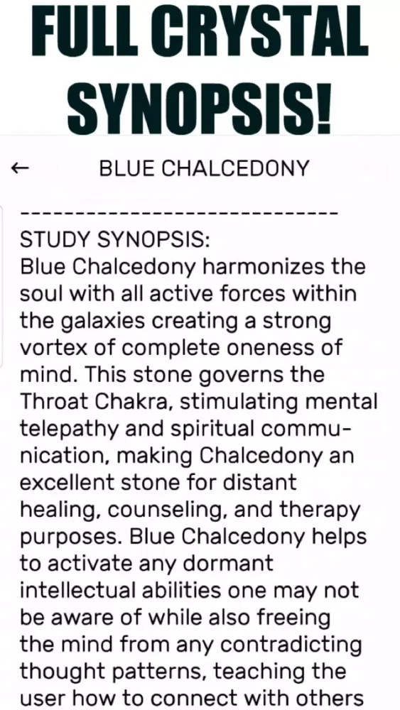 Capturas de tela do Chakra Crystals Gemstones