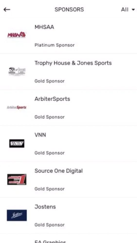 ภาพหน้าจอของ 2018 MIAAA Conference App