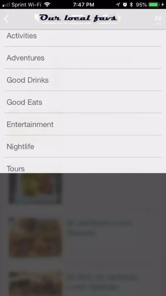 Our Local Favs应用截图