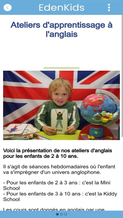EdenKids Montpellier स्क्रीनशॉट