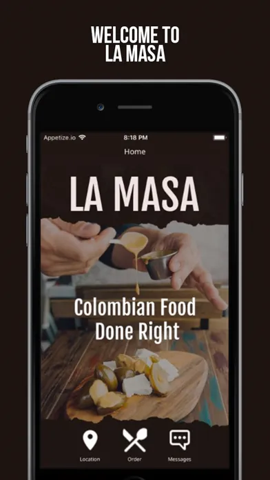 La Masa Colombian Restaurant Screenshots