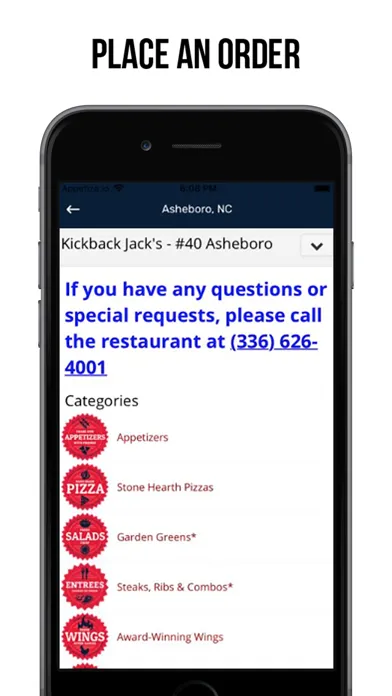 ภาพหน้าจอของ Kickback Jack's