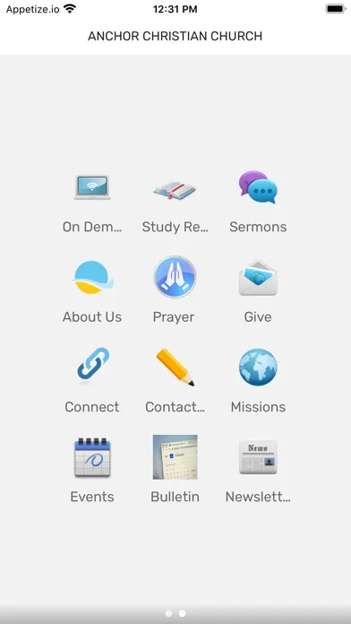 Anchor Christian Church سکرین شاٹس