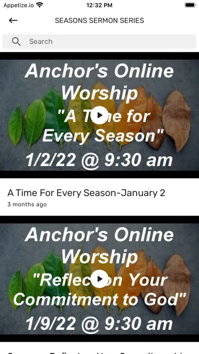 Anchor Christian Church سکرین شاٹس