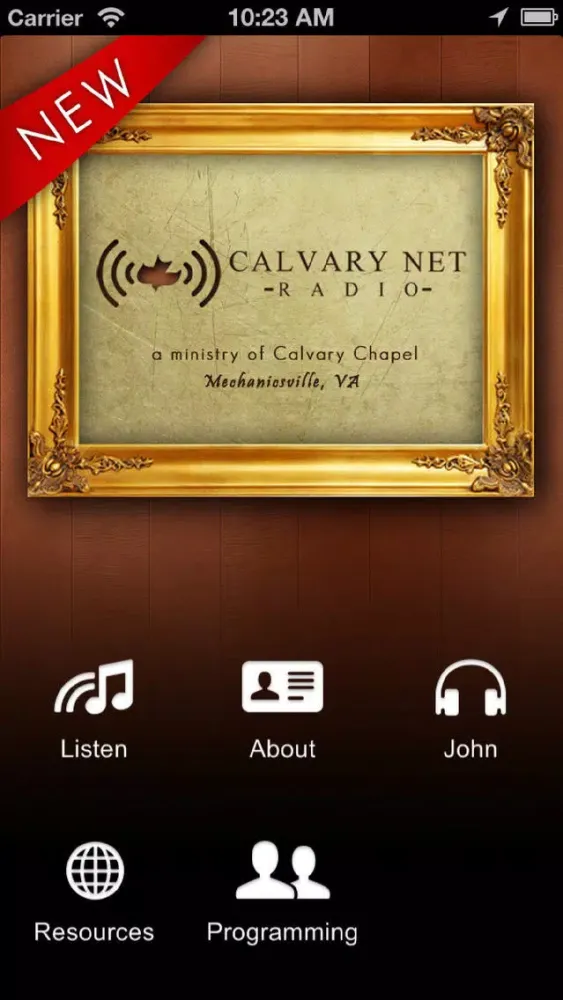 Calvary Net Radio app Screenshots