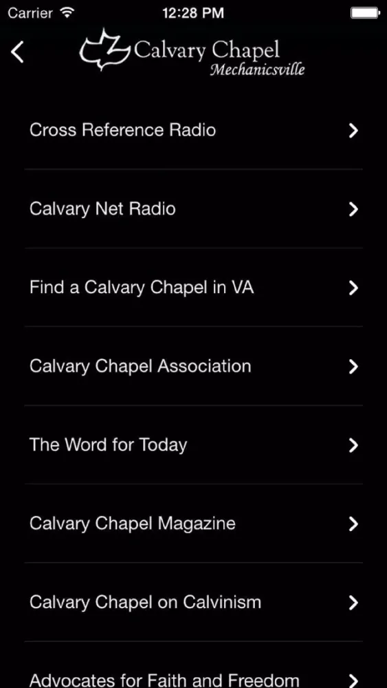Tangkapan layar Calvary Chapel Mechanicsville