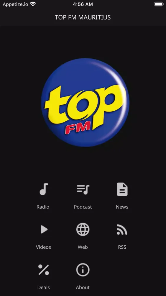 Скриншоты Top Fm Mauritius