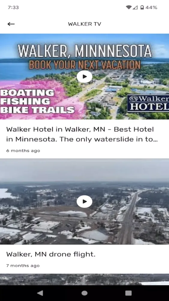 Capturas de tela do Explore Leech Lake