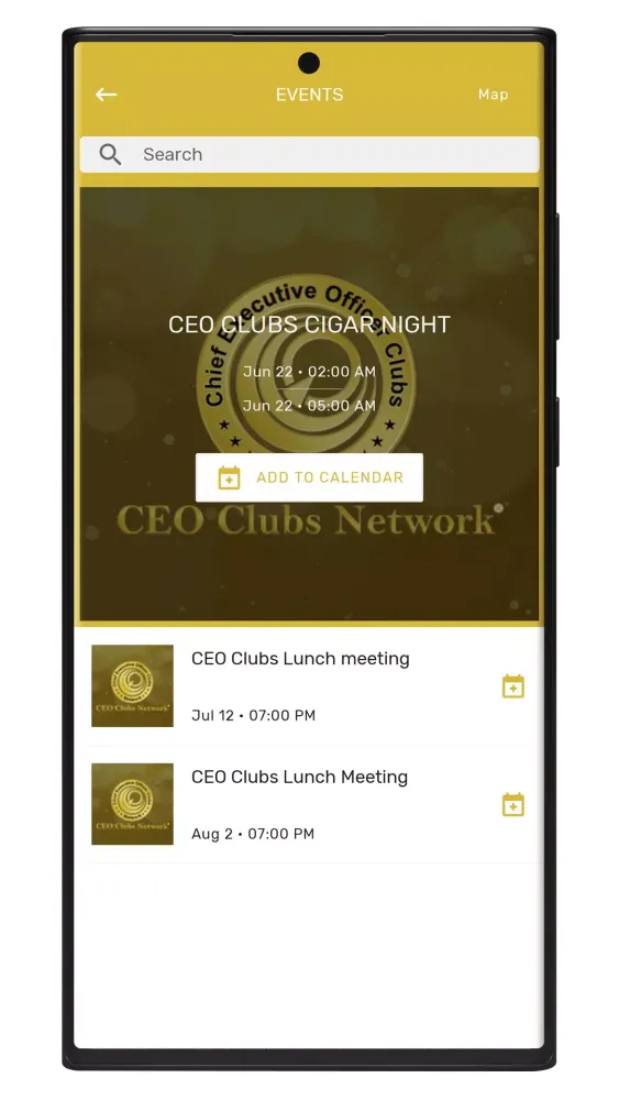 CEO CLUBS Screenshots