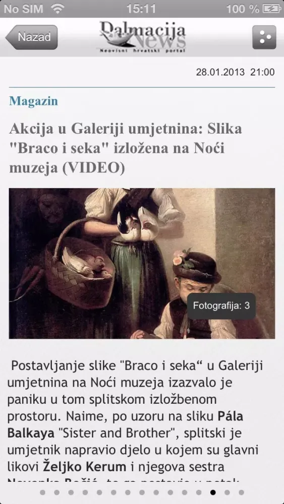 Dalmacijanews Screenshots