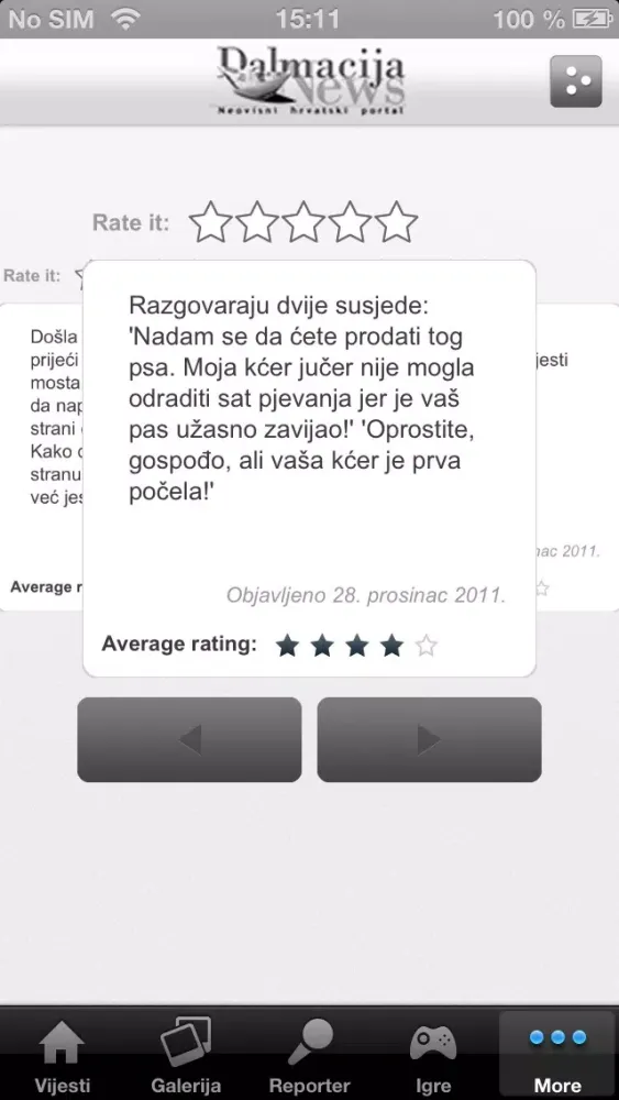 Dalmacijanews Screenshots