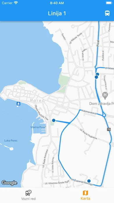 ECityBus Poreč - Parenzo স্ক্রিনশট