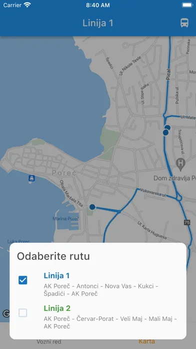 ECityBus Poreč - Parenzo স্ক্রিনশট