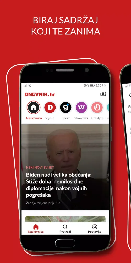 Capturas de pantalla de DNEVNIK.hr
