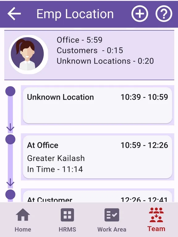 EazeWork - HR and Payroll iPad  Screenshots