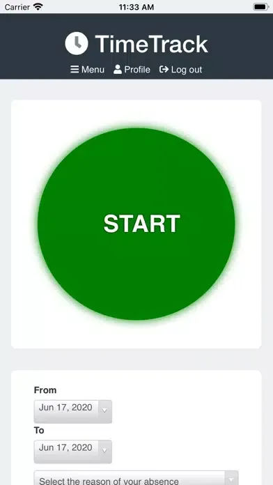 TimeTrack 4Work Screenshots