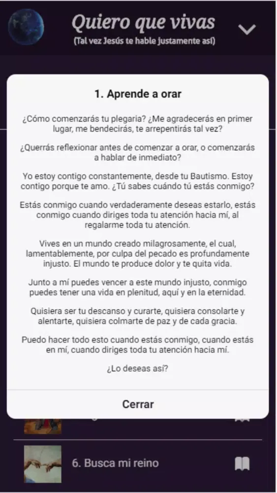 Quiero que vivas para mujeres应用截图