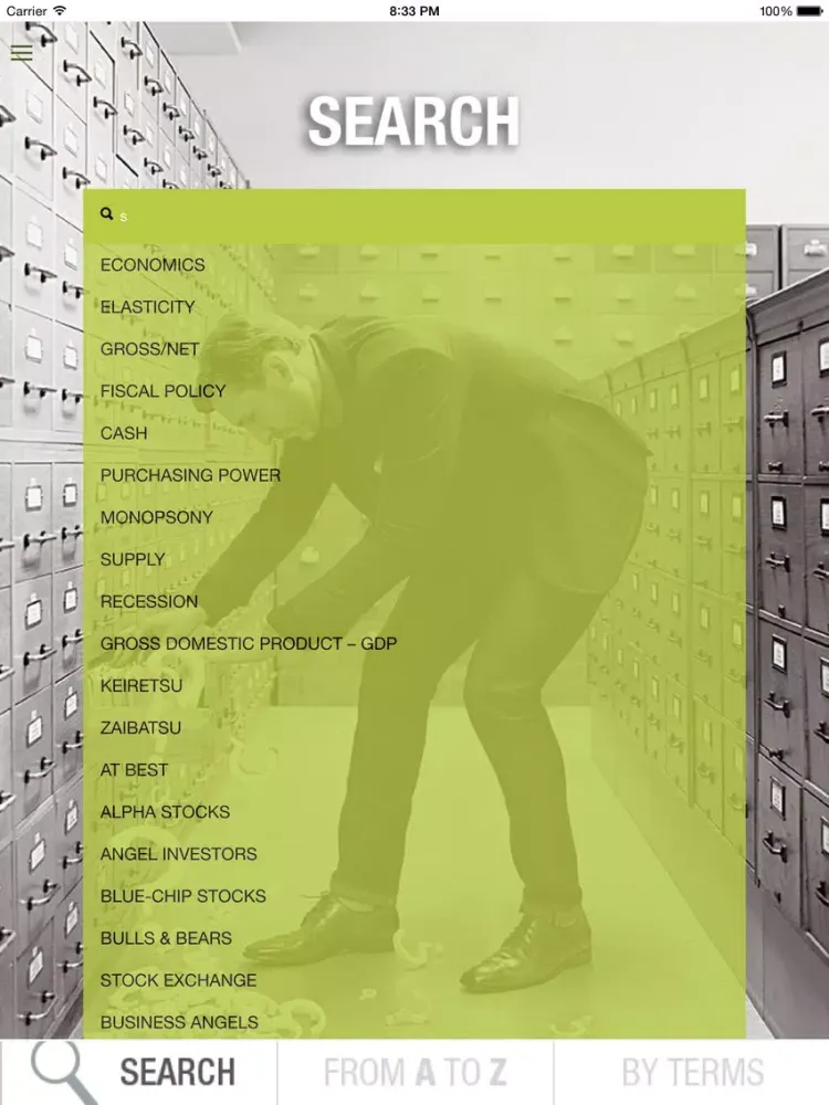 Capturas de pantalla de Bisnode Financial Dictionary iPad 
