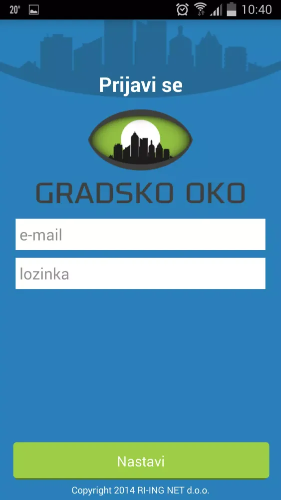 Captures d'écran de GRADSKO OKO