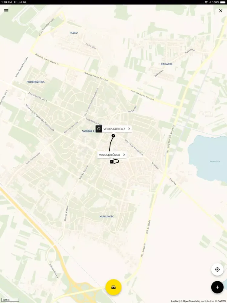 Zrzuty ekranu Taxipro V.G iPad 