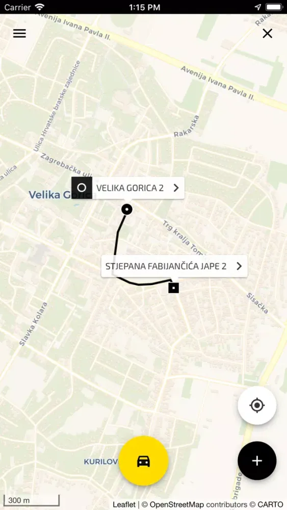 Zrzuty ekranu Taxipro V.G