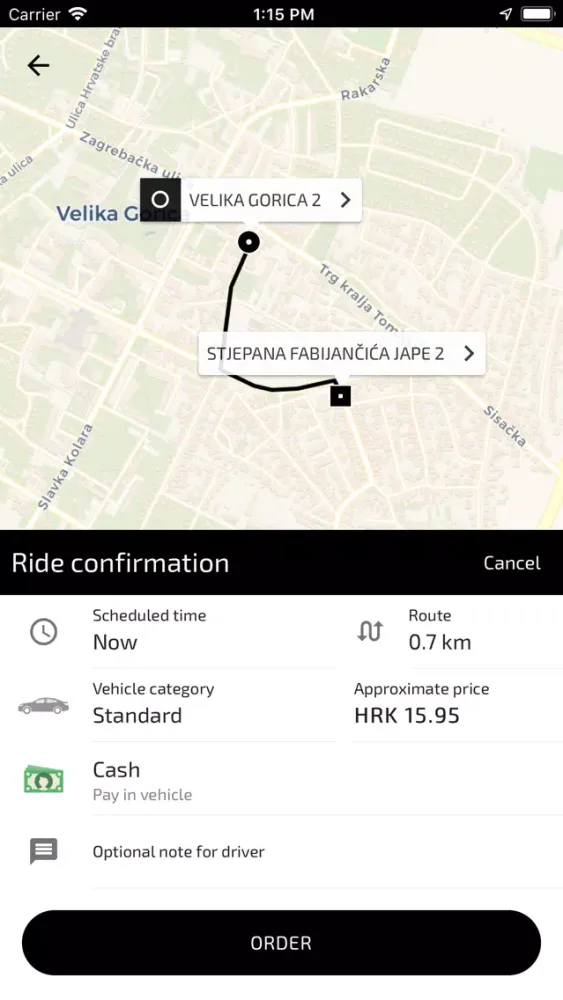 Zrzuty ekranu Taxipro V.G