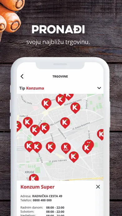 KONZUM Screenshots