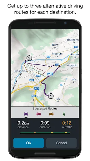 Genius Maps Car GPS Navigation 스크린샷