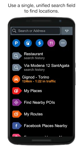 Genius Maps Car GPS Navigation 스크린샷