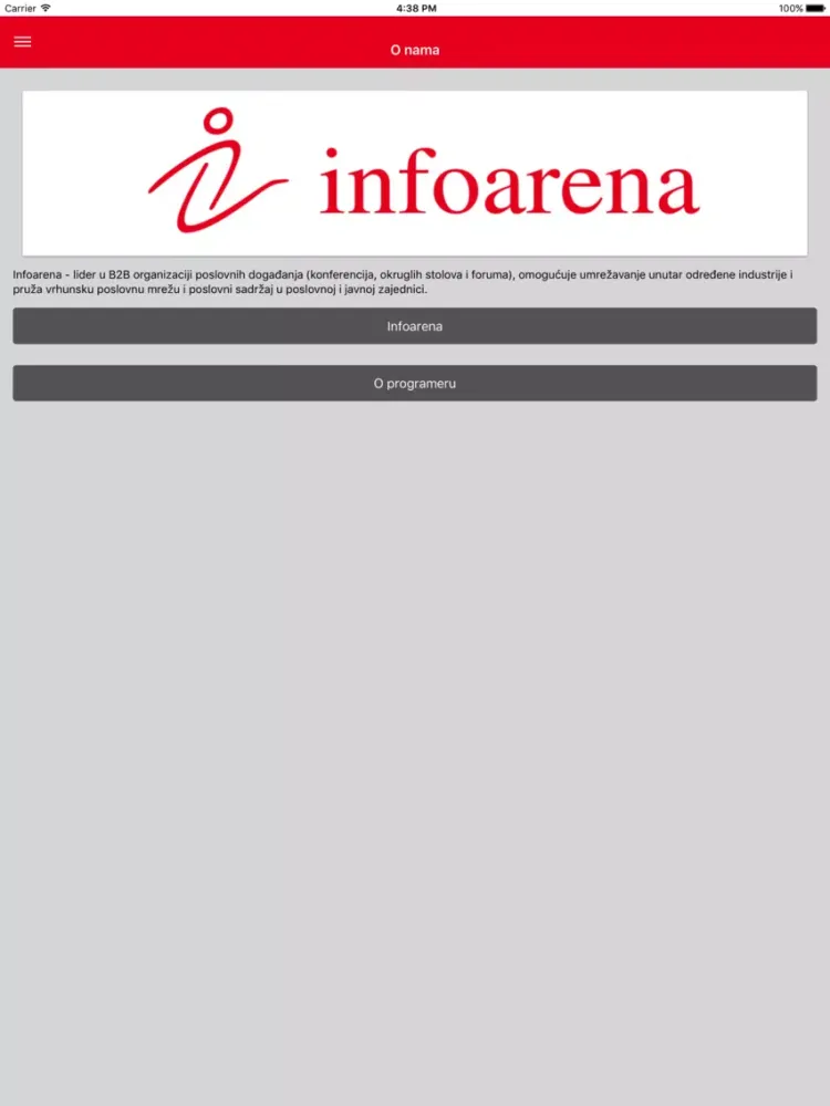 Infoarena iPad  スクリーンショット