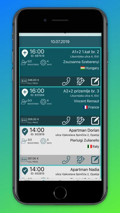Скриншоты MyRent Smart Locks Mobile