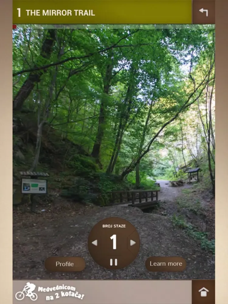 Bike Trails iPad  Ekran Görüntüleri