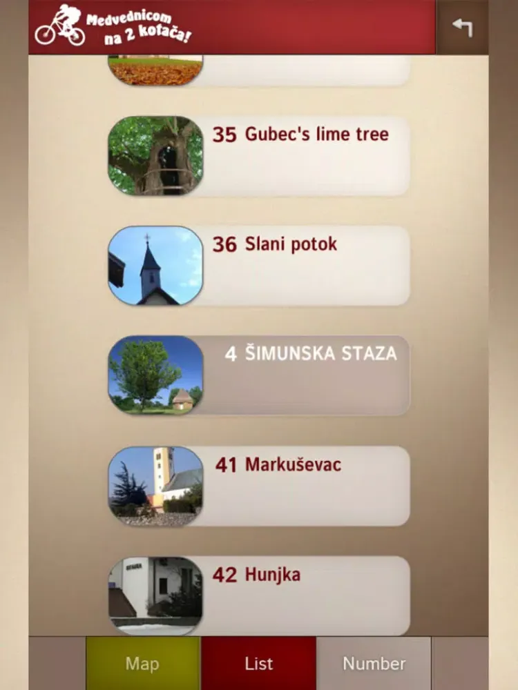 Bike Trails iPad  Ekran Görüntüleri