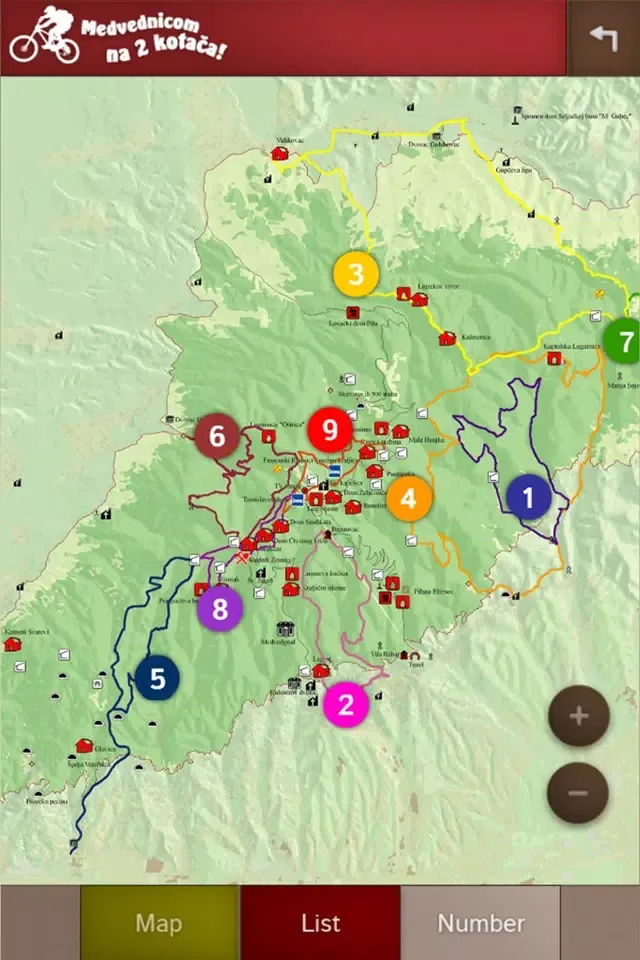 Bike Trails Ekran Görüntüleri
