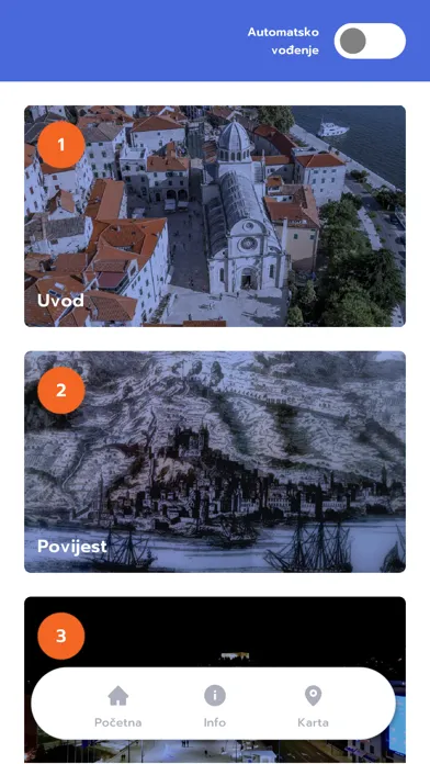 Šibenik Audio Guide スクリーンショット