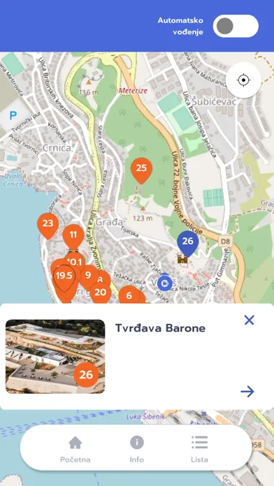 Šibenik Audio Guide スクリーンショット