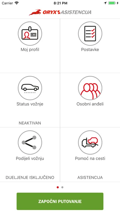 Tangkapan skrin Putni Anđeo