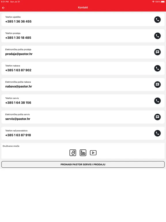 Tangkapan skrin PASTOR iPad 