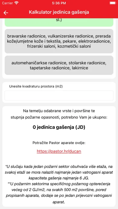Tangkapan skrin PASTOR