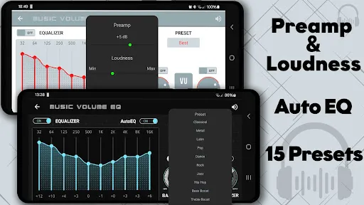 Скриншоты Music Volume EQ - Equalizer